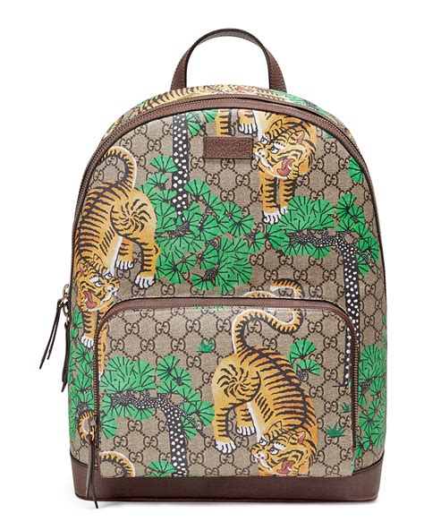 gucci tiger cub backpack replica|gucci tiger print nylon backpack.